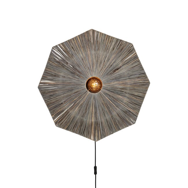 it's about RoMi Wandlamp Panama dia. 65cm donkergrijs