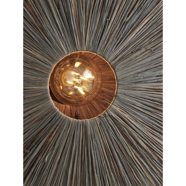 it's about RoMi Wandlamp Panama dia. 65cm donkergrijs
