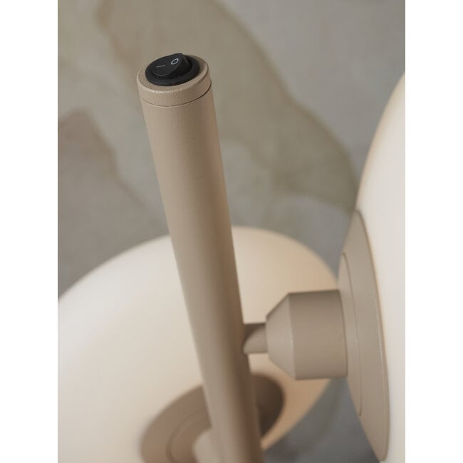 it's about RoMi Vloerlamp Sapporo 3-schijf wit/zand
