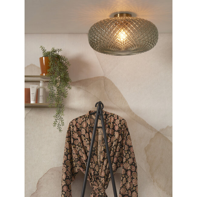 it's about RoMi Plafonniere Venice rond 44cm groen