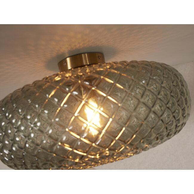 it's about RoMi Plafonniere Venice rond 44cm groen