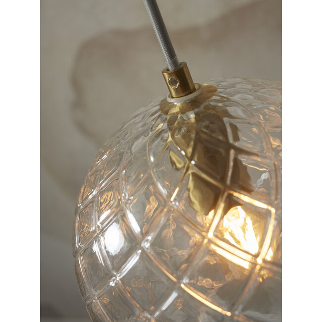 it's about RoMi Hanglamp glas Venice bol transparant
