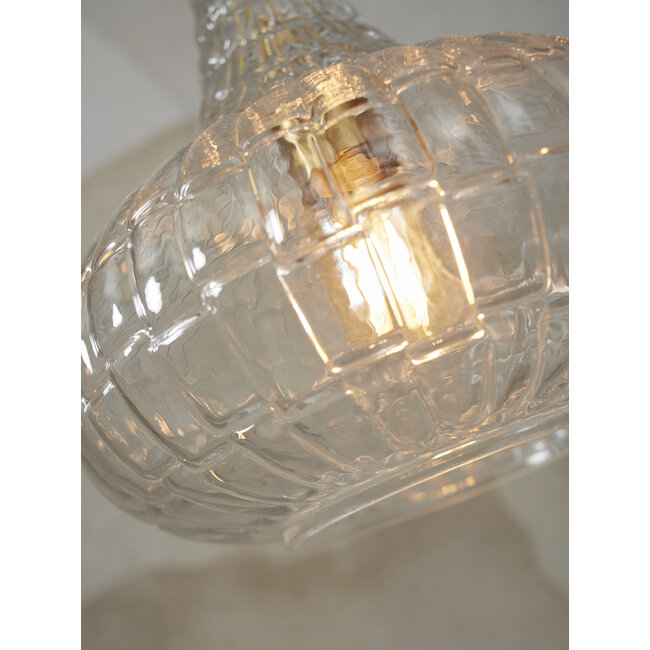 it's about RoMi Hanglamp glas Venice druppel transparant