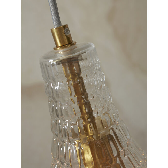 it's about RoMi Hanglamp glas Venice druppel transparant