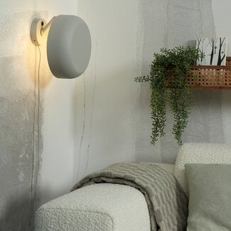 it's about RoMi Wandlamp Porto Lichtgrijs - Industrieel Design