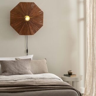 it's about RoMi Wandlamp Panama dia. 65cm bruin