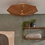 it's about RoMi Plafonniere Panama dia. 65cm bruin - Stijlvolle Raffia Plafondlamp