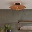 it's about RoMi Plafonniere Panama dia. 45cm bruin - Raffia Plafondlamp