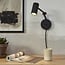 it's about RoMi Wandlamp ijzer Montreux zwart