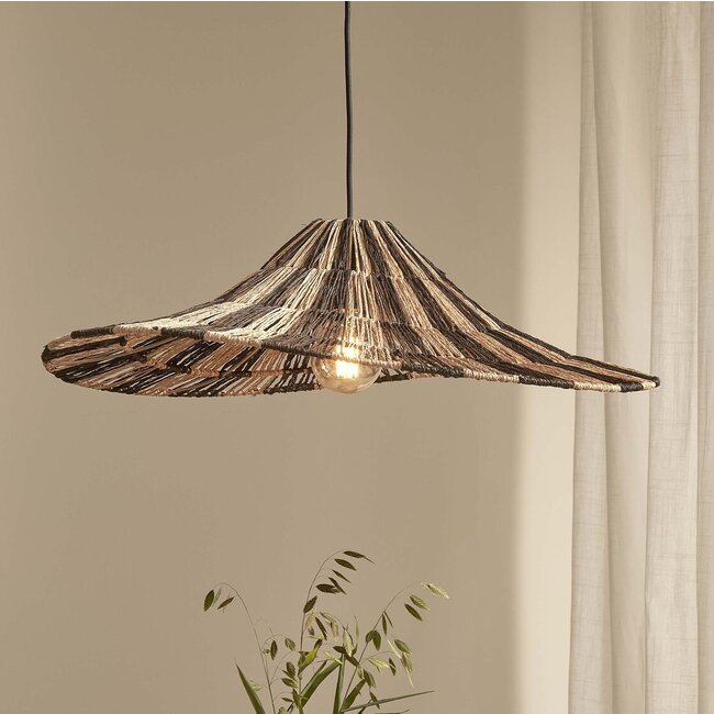 Good&Mojo Hanglamp Cuzco dia.65cm zwart/naturel