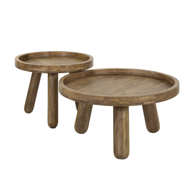 WoonStijl Salontafel set van 2 tripod