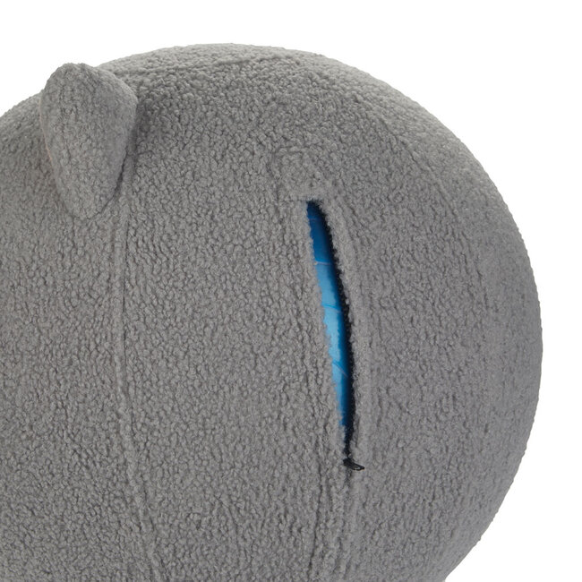 Balvi Poef Kitty grijs polyester