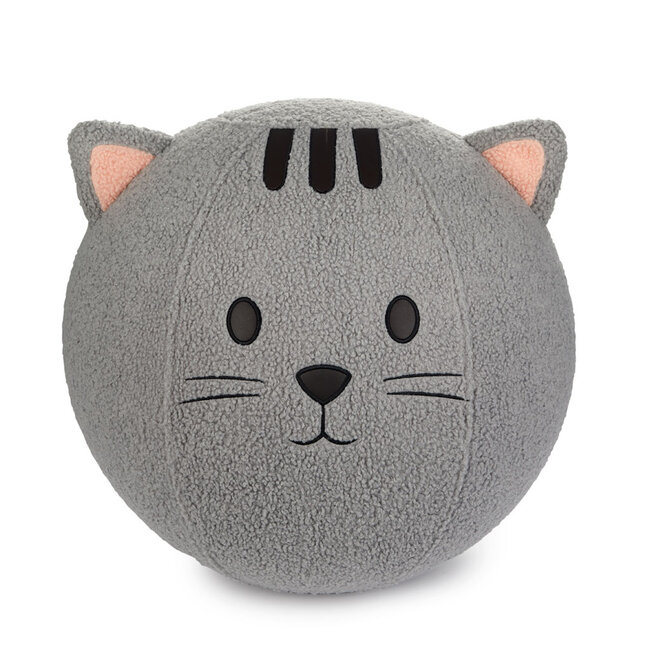 Balvi Poef Kitty grijs polyester