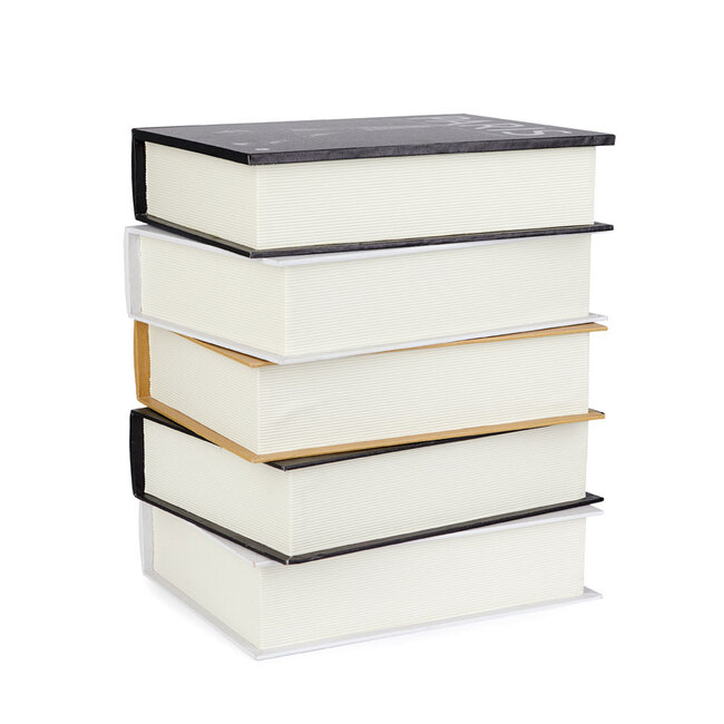 Balvi Bijzettafel Metropolitan Book Stack wood
