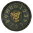 Countryfield Wandklok Celestial M antraciet - Ø 53 cm