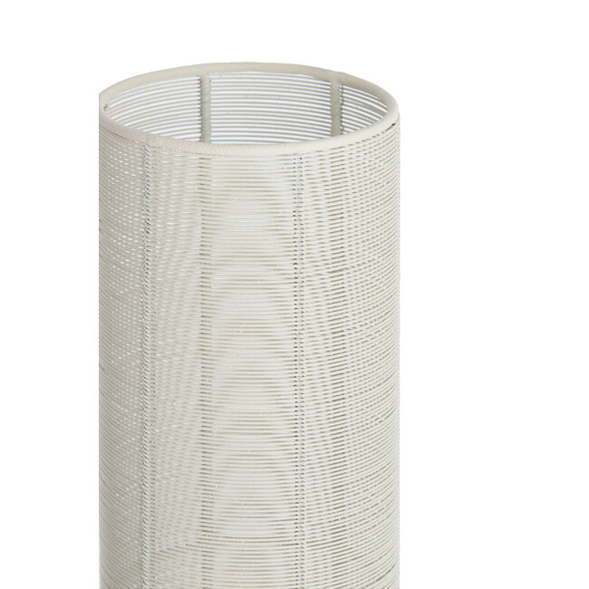 Light en Living Tafellamp Lezuza crème - 2 maten van Light & Living