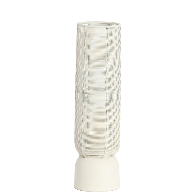 Light en Living Tafellamp Lezuza crème - 2 maten van Light & Living