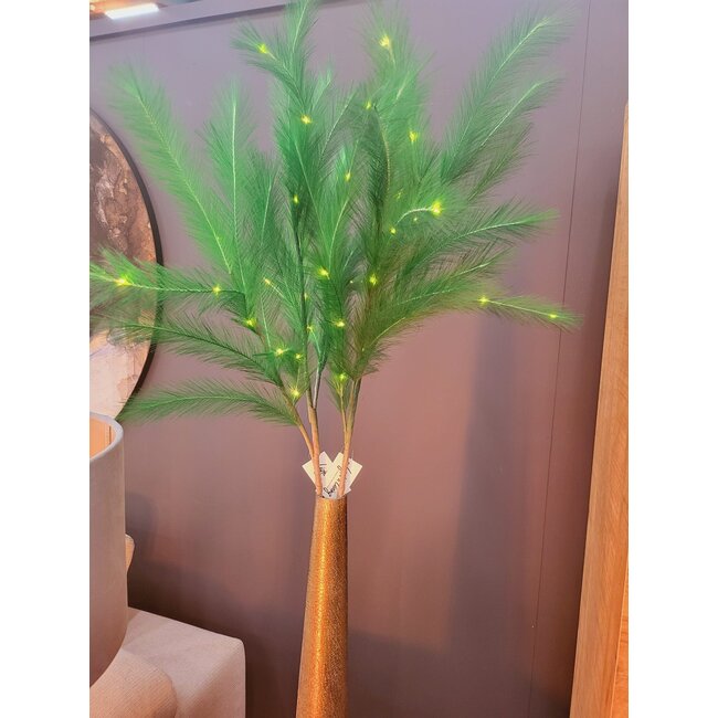 Light en Living Ornament LED 110 cm FEATHER donker groen