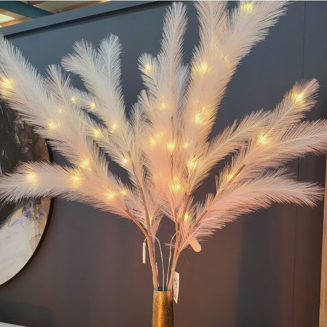 Light en Living Ornament LED 110 cm FEATHER roze