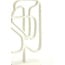 Light en Living Ornament op voet 24x8x39 cm GOLEZA crème