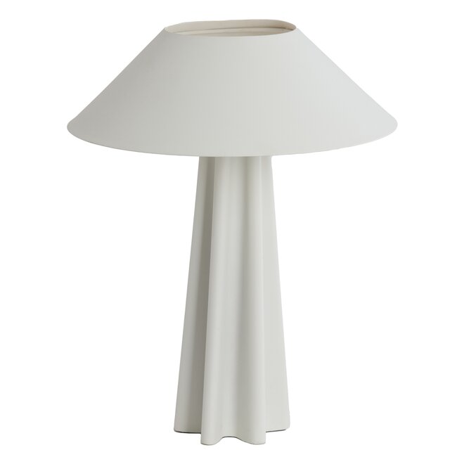 Light en Living Tafellamp Ø38x49 cm CUKAI mat wit