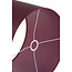 Light en Living Lampenkap rond 30x30x21 cm IMANI bordeaux