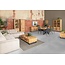 WoonMax Rimini Wandkast 1 deur en 2 lades Lamulux mango