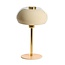Light en Living Tafellamp Ø22x34 cm SURIN glans lichtgrijs+goud