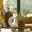 Light en Living Vaas NATALIA keramiek geel-bruin - 2 afmetingen
