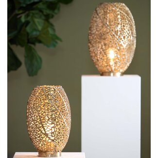 Light en Living Tafellamp SINULA goud