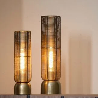 Light en Living Tafellamp Lezuza antiek brons