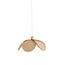 Light en Living Hanglamp Ø48x29 cm LAVRIO webbing naturel+hout