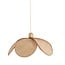 Light en Living Hanglamp Ø48x29 cm LAVRIO webbing naturel+hout