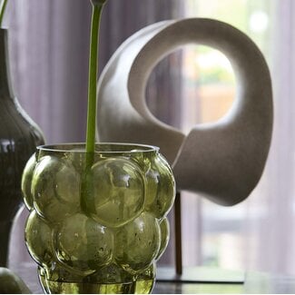 Light en Living Ornament op voet 34x18x43 cm VODICE taupe+donker brons