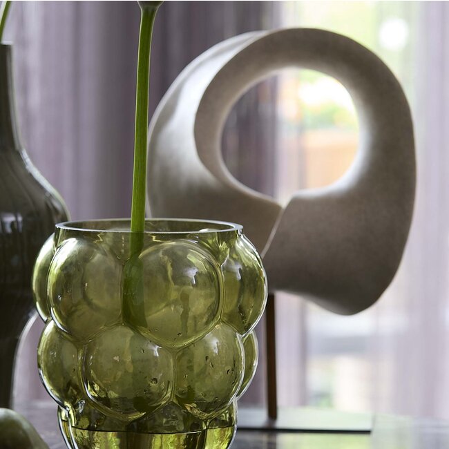 Light en Living Ornament op voet 34x18x43 cm VODICE taupe+donker brons