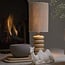 Light en Living Lampvoet Ø12x21 cm BUDONGO hout  naturel