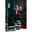 Light en Living Kussen 33x33 cm KNOT velvet petrol