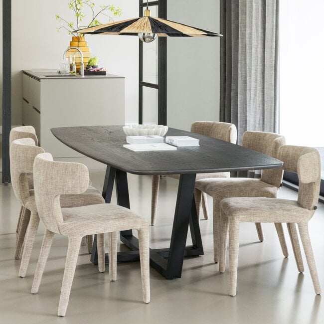 Woood Eettafel Tablo Deens Ovaal met vele mogelijkheden