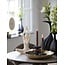 Light en Living Vaas deco 20x20x48 cm NYOKO mat zwart