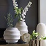 Light en Living Vaas deco Ø32,5x29 cm NAYORO mat glas licht bruin