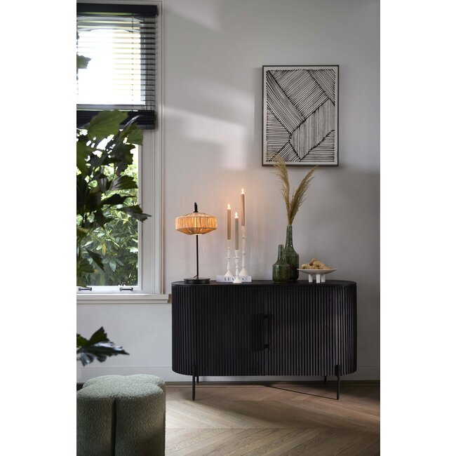Light en Living Kap 31-31-16 cm BILJANA raffia naturel