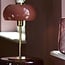 Light en Living Tafellamp Ø22x34 cm SURIN glans koraal+goud