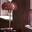 Light en Living Tafellamp SURIN Glans Koraal & Goud