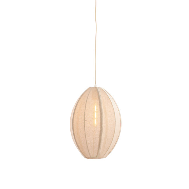 Light en Living Hanglamp Ø28,5x38 cm MILATOS jute naturel