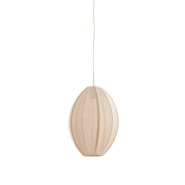 Light en Living Hanglamp Ø28,5x38 cm MILATOS jute naturel