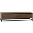 WoonMax Milltown TV meubel 4 deurs Dark Mango - 218 cm