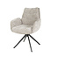 WoonStijl Armstoel lounge Rich zandkleur