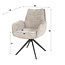 WoonStijl Armstoel lounge Rich zandkleur