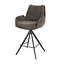 WoonStijl Barstoel lounge Rich taupe