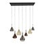 WoonStijl Hanglamp 4+3 wings mix glass